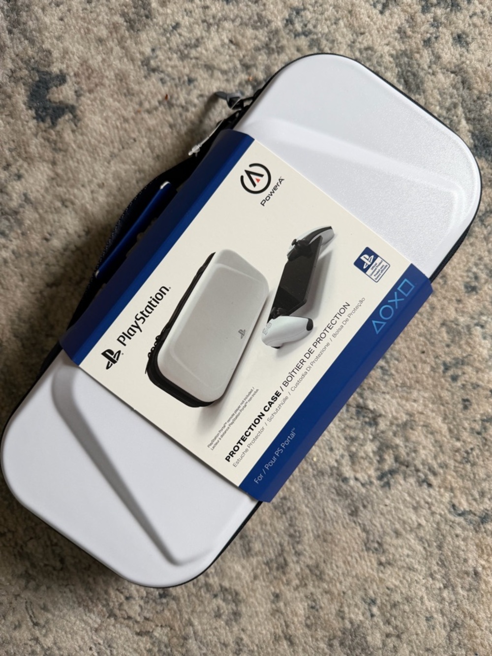 Sony White Portable PSVita / PS Portal Protective Hard Case